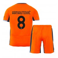 Camisa de time de futebol Inter Milan Marko Arnautovic #8 Replicas 3º Equipamento Infantil 2023-24 Manga Curta (+ Calças curtas)